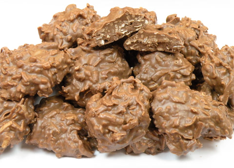 Coconut Clusters~ Milk or Dark Chocolate
