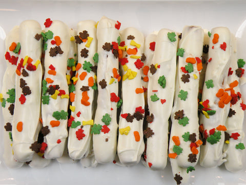 White Chocolate Pretzel Sticks