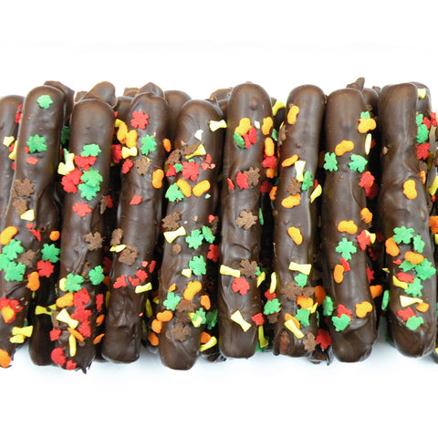 Dark Chocolate Pretzel Sticks