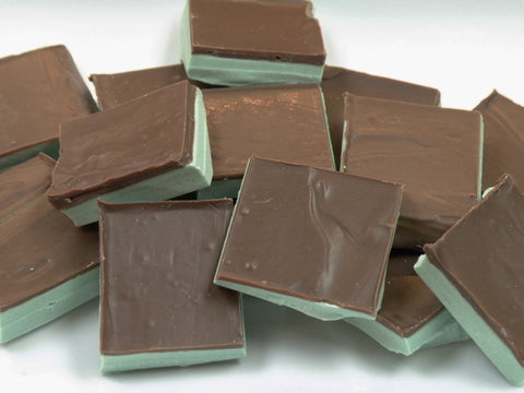 Milk Chocolate Mint Squares