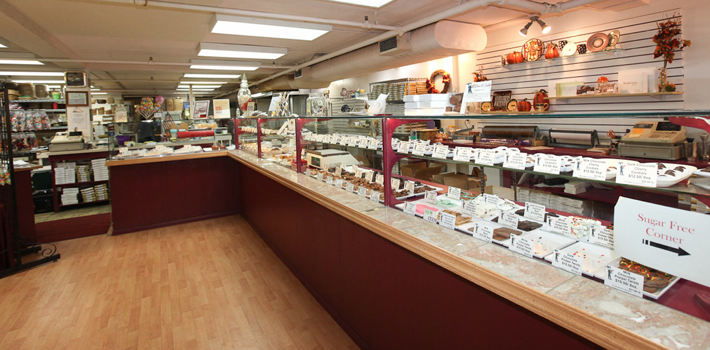 Donnels Candies Store Interior